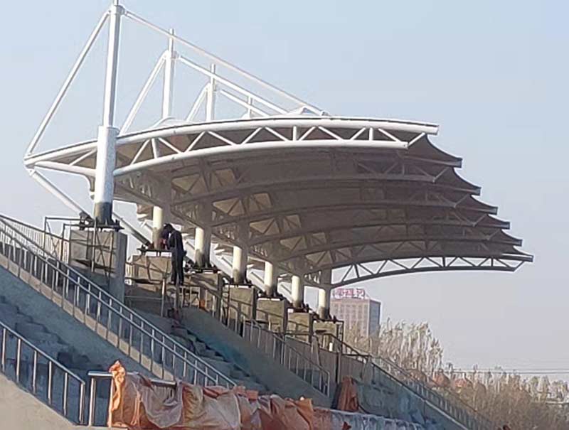 长春膜结构体育场的建筑设计方案